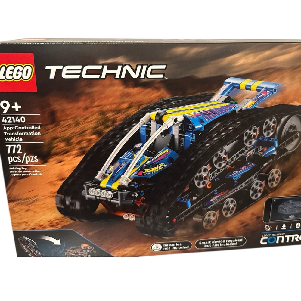 Lego Technic App-Controlled Transformation Vehicle - Blue and Black
